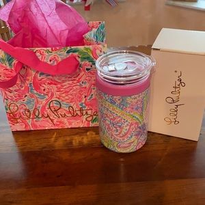 Lilly Pulitzer insulated can Tumbler